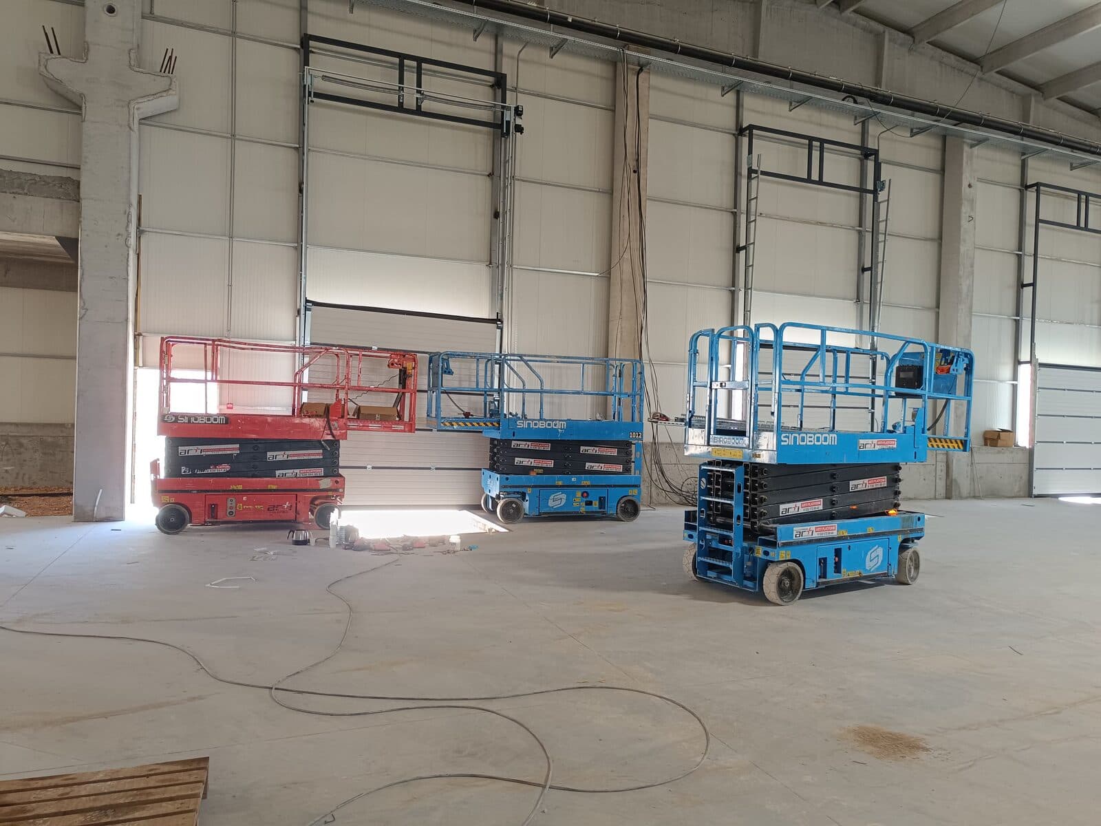 Manlift ile çok noktalı bakım rotası